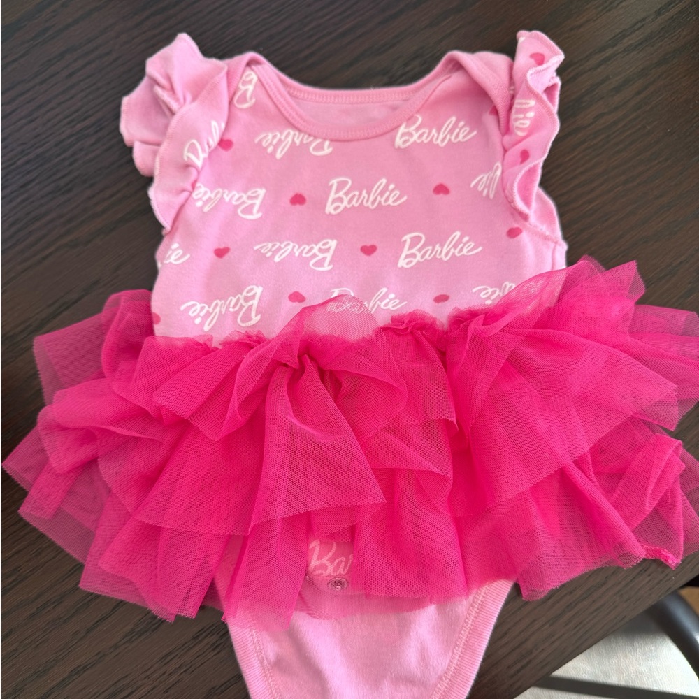 Barbie Onesie with Tulle skirt